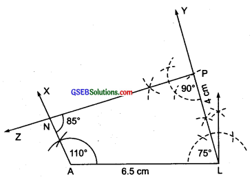 GSEB Solutions Class 8 Maths Chapter 4 Practical Geometry Ex 4.3 ima-2