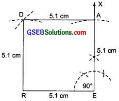 GSEB Solutions Class 8 Maths Chapter 4 Practical Geometry Ex 4.5 img 1