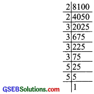 GSEB Solutions Class 8 Maths Chapter 6 Square and Square Roots Ex 6.3 img 10