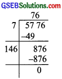 GSEB Solutions Class 8 Maths Chapter 6 Square and Square Roots Ex 6.4 img 7