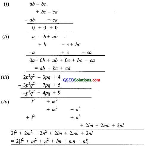 GSEB Solutions Class 8 Maths Chapter 9 Algebraic Expressions and Identities Ex 9.1 img 8