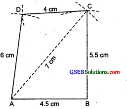 GSEB Solutions Class 8 Maths Chapter Chapter 4 Practical Geometry Ex 4.1