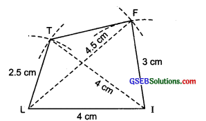 GSEB Solutions Class 8 Maths Chapter Chapter 4 Practical Geometry Ex 4.2