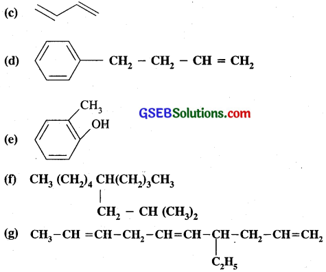 GSEB Solutions Class 11 Chemistry Chapter 13 Hydrocarbons 1