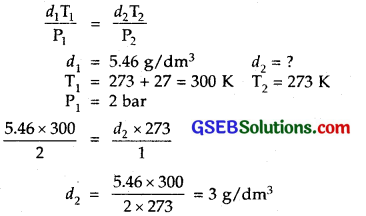 GSEB Solutions Class 11 Chemistry Chapter 5 States of Matter 5
