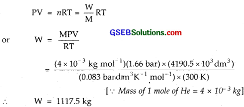 GSEB Solutions Class 11 Chemistry Chapter 5 States of Matter 7