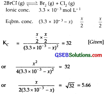 GSEB Solutions Class 11 Chemistry Chapter 7 Equilibrium 20