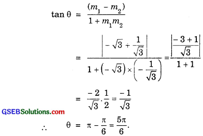 GSEB Solutions Class 11 Maths Chapter 10 Straight Lines Ex 10.3 img 6