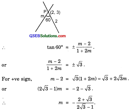 GSEB Solutions Class 11 Maths Chapter 10 Straight Lines Ex 10.3 img 9