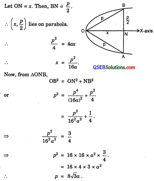 GSEB Solutions Class 11 Maths Chapter 11 Conic Sections Miscellaneous Exercise img 10