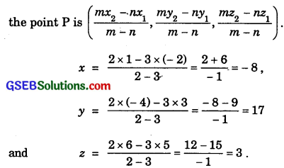 GSEB Solutions Class 11 Maths Chapter 12 Introduction to three Dimensional Geometry Ex 12.3 img 2