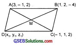 GSEB Solutions Class 11 Maths Chapter 12 Introduction to three Dimensional Geometry Miscellaneous Exercise img 1