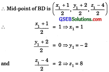 GSEB Solutions Class 11 Maths Chapter 12 Introduction to three Dimensional Geometry Miscellaneous Exercise img 2