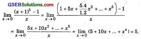 GSEB Solutions Class 11 Maths Chapter 13 Limits and Derivatives Ex 13.1 img 2