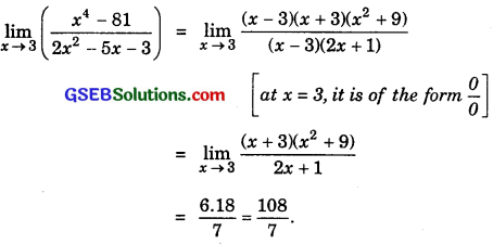 GSEB Solutions Class 11 Maths Chapter 13 Limits and Derivatives Ex 13.1 img 4