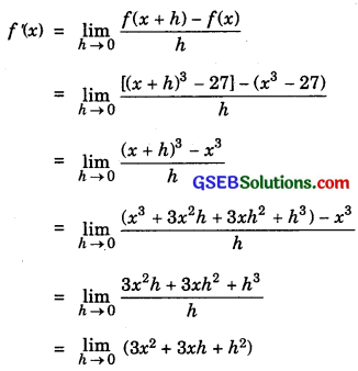 GSEB Solutions Class 11 Maths Chapter 13 Limits and Derivatives Ex 13.2 img 1