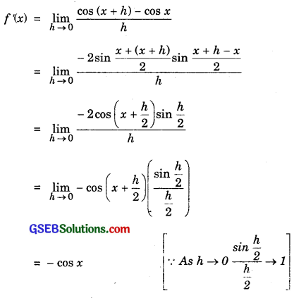 GSEB Solutions Class 11 Maths Chapter 13 Limits and Derivatives Ex 13.2 img 14