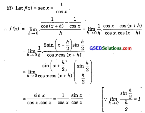 GSEB Solutions Class 11 Maths Chapter 13 Limits and Derivatives Ex 13.2 img 15