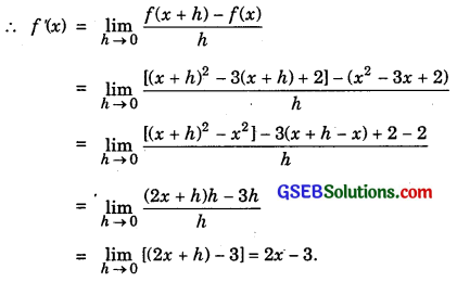 GSEB Solutions Class 11 Maths Chapter 13 Limits and Derivatives Ex 13.2 img 2
