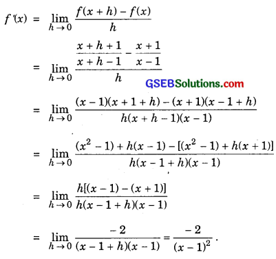 GSEB Solutions Class 11 Maths Chapter 13 Limits and Derivatives Ex 13.2 img 4