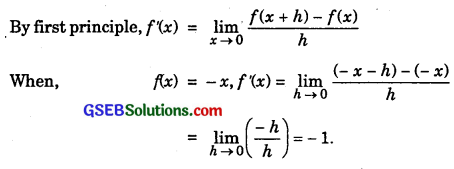 GSEB Solutions Class 11 Maths Chapter 13 Limits and Derivatives Miscellaneous Exercise img 1