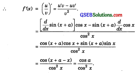 GSEB Solutions Class 11 Maths Chapter 13 Limits and Derivatives Miscellaneous Exercise img 22