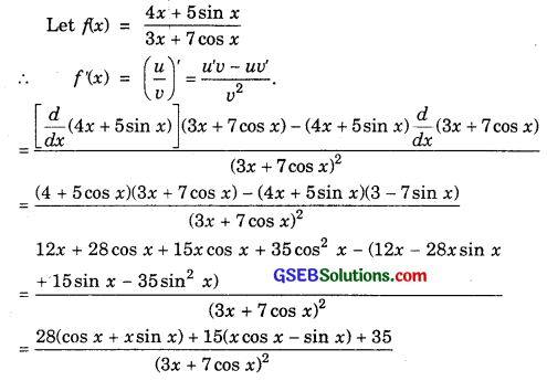 GSEB Solutions Class 11 Maths Chapter 13 Limits and Derivatives Miscellaneous Exercise img 23