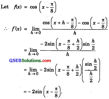 GSEB Solutions Class 11 Maths Chapter 13 Limits and Derivatives Miscellaneous Exercise img 4