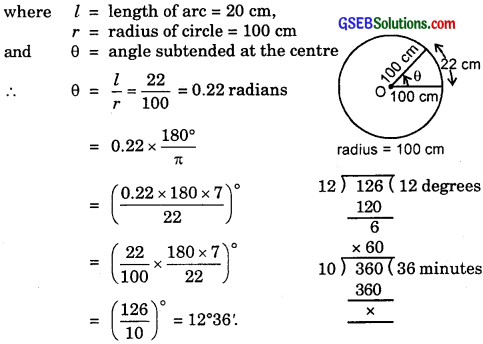 GSEB Solutions Class 11 Maths Chapter 3 Trigonometric Functions Ex 3.1 img 2
