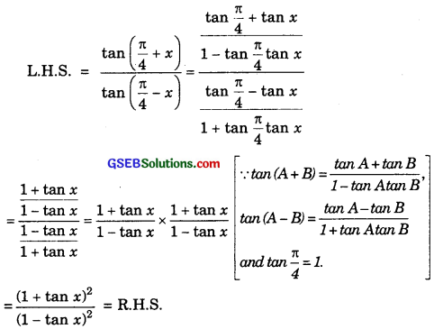 GSEB Solutions Class 11 Maths Chapter 3 Trigonometric Functions Ex 3.3 img 14