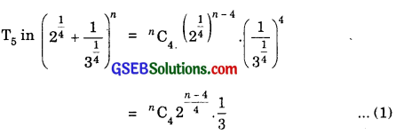 GSEB Solutions Class 11 Maths Chapter 8 Binomial Theorem Miscellaneous Exercise img 4
