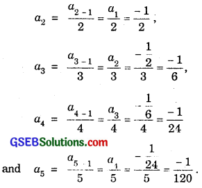 GSEB Solutions Class 11 Maths Chapter 9 Sequences and Series Ex 9.1 img 2