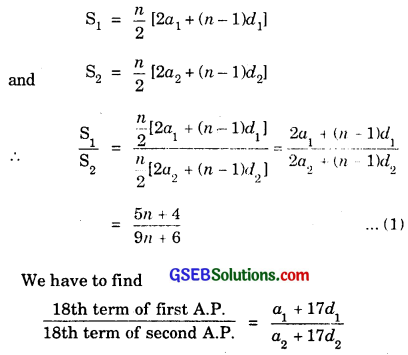GSEB Solutions Class 11 Maths Chapter 9 Sequences and Series Ex 9.2 img 4