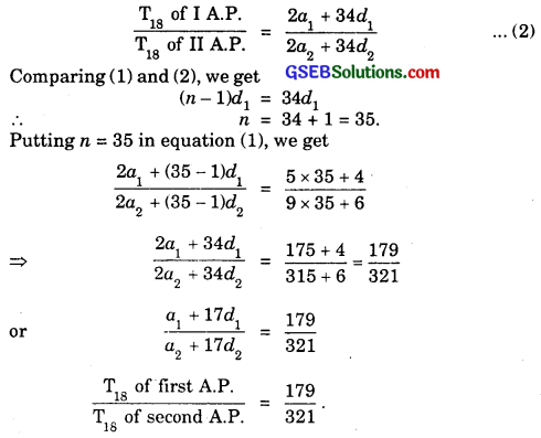 GSEB Solutions Class 11 Maths Chapter 9 Sequences and Series Ex 9.2 img 5