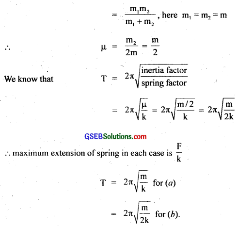 GSEB Solutions Class 11 Physics Chapter 14 Oscillations img 19