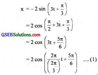 GSEB Solutions Class 11 Physics Chapter 14 Oscillations img 8