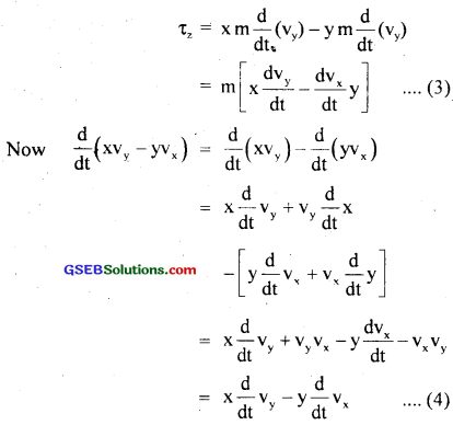 GSEB Solutions Class 11 Physics Chapter 7 System of Particles and Rotational Motion img 7