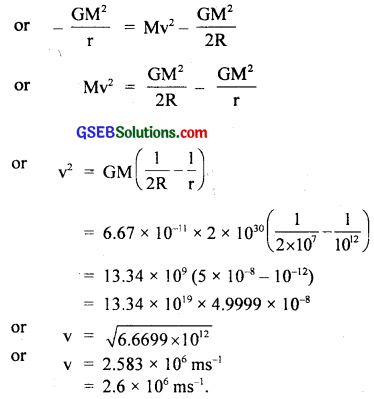 GSEB Solutions Class 11 Physics Chapter 8 Gravitation img 16