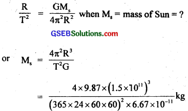 GSEB Solutions Class 11 Physics Chapter 8 Gravitation img 6