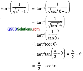 GSEB Solutions Class 12 Maths Chapter 2 Inverse Trigonometric Functions Ex 2.2 2