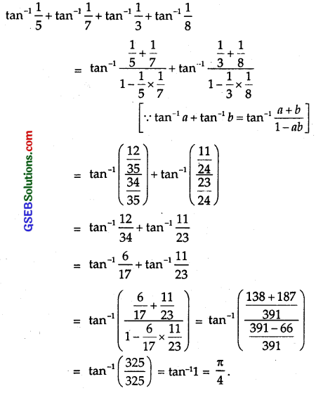 GSEB Solutions Class 12 Maths Chapter 2 Inverse Trigonometric Functions Miscellaneous Exercise 6