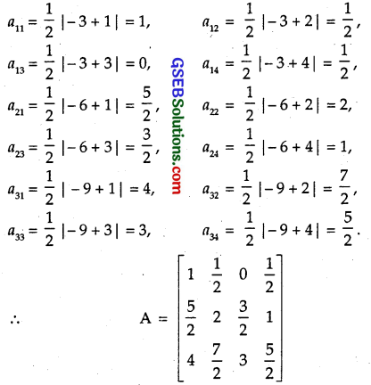 GSEB Solutions Class 12 Maths Chapter 3 Matrices Ex 3.1 4