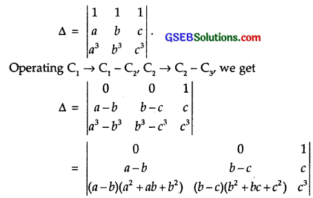 GSEB Solutions Class 12 Maths Chapter 4 Determinants Ex 4.2 4
