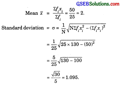 GSEB Solutions Class 11 Maths Chapter 15 Statistics Ex 15.3 img 11