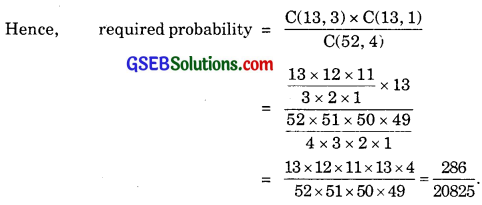 GSEB Solutions Class 11 Maths Chapter 16 Probability Miscellaneous Exercise img 2