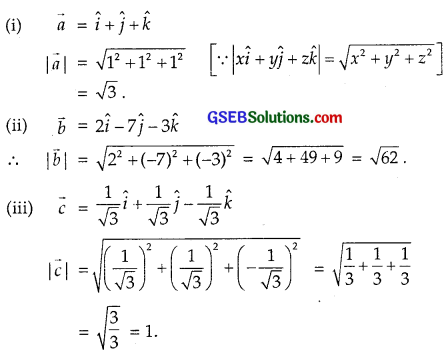 GSEB Solutions Class 12 Maths Chapter 10 Vector Algebra Ex 10.2 img 1