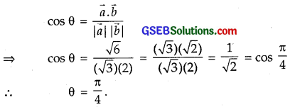 GSEB Solutions Class 12 Maths Chapter 10 Vector Algebra Ex 10.3 img 1