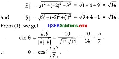 GSEB Solutions Class 12 Maths Chapter 10 Vector Algebra Ex 10.3 img 2