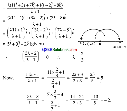 GSEB Solutions Class 12 Maths Chapter 10 Vector Algebra Miscellaneous Exercise img 5