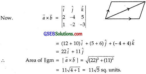 GSEB Solutions Class 12 Maths Chapter 10 Vector Algebra Miscellaneous Exercise img 8